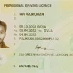 UK Driving Licence,registering car at new address
